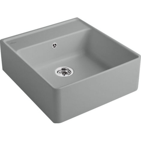 Bloc d'évier VB 595 x 630 mm avec bonde. Bloc d'évier en céramique Stone cplus