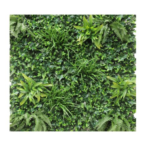 Greenery Low Cost – UVR – Mix Green – 100×100 cm pannello sintetico per pareti