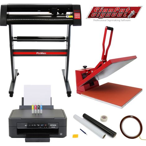 Vinylschneider, 50 x 50 Transferpresse, Komplettpaket für (1/5)
