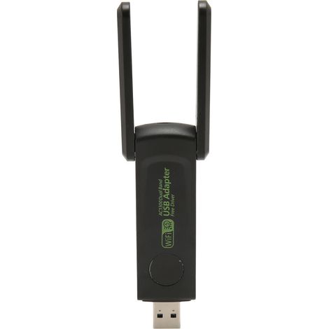 1300 Mbit/s Dualband-USB-3.0-WLAN-Netzwerkadapter für PC (1/4)