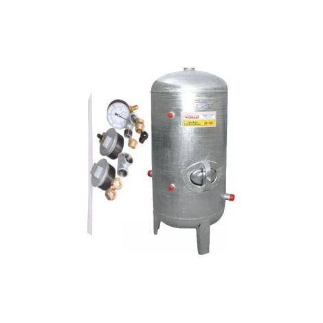 Réservoir surpresseur à eau galvanisé 300L 6 bar avec accessoires