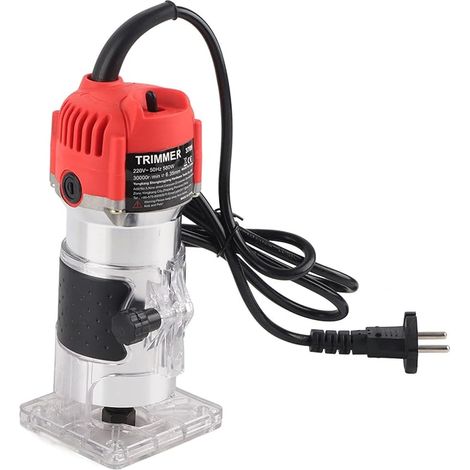 Electric Wood Router Milling Machine, 220V 30000r/min Compact for Wood Making Grinding Machine Electromechanical Engraving (1/5)