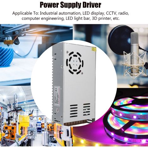 Schaltnetzteil-Treiberadapter, Mittel- und Niederspannungsgeräte für 3D-Drucker, LED-Anzeigeleiste (S-360-36 (36V/10A/360W) AC110/220) (1/5)