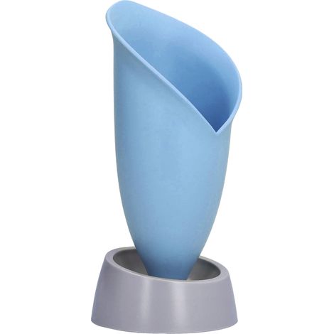 Porte-baguettes, porte-fourchettes, porte-assiettes à fruits, égouttoir pour vaisselle de cuisine, bleu clair (1/5)