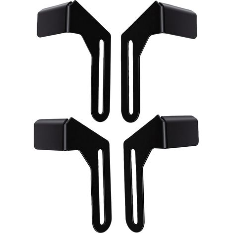 2 ensembles de repose-outils pour meuleuse d'établi, Support de travail robuste en acier au carbone, Kit de remplacement de supports gauche et droit pour meuleuses de type 150 200 (1/5)