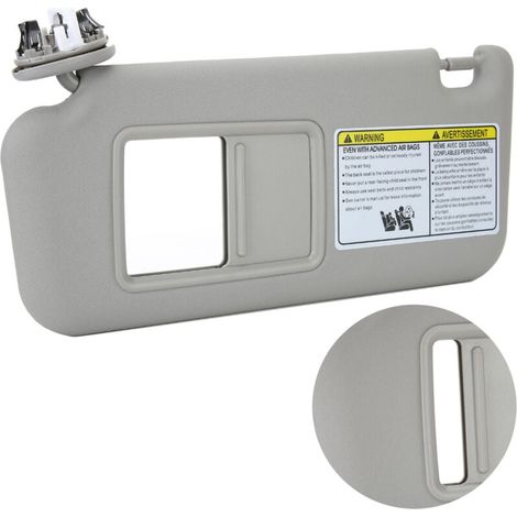 Pare Soleil Conducteur Gauche Compatible Toyota RAV4 2006 2009 Gris 74320 42501 B2 (1/4)