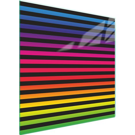 PLACA PROTECTORA DE VIDRIO PARA ESTUFA 50x52 COLOREADA (1/5)