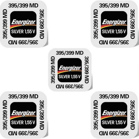 .5 Piles Energizer 395/399.