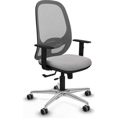 Silla alta piqueras y crespo Cilanco gris aluminio ajustable (1/2)