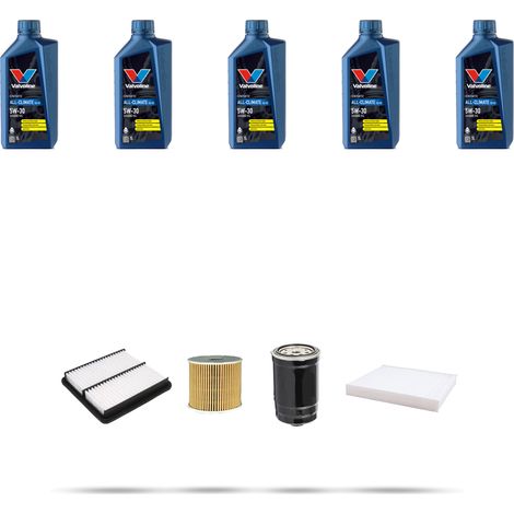 Kit tagliando 4 FILTRI e 5L OLIO compatibile con Kia Sportage IV (QL) 1.6 crdi Eco-Dynamics 85kw dal 2018 (1/5)