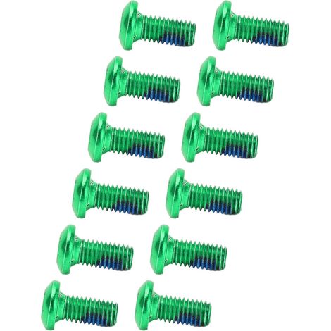 BOLANY 12 pièces Boulons de Disque de Frein VTT en Acier Allié, Vis pour Rotor Frein à Disque (1/5)