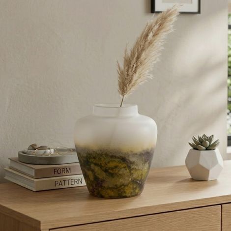 Relica Decorative Wide Rimmed Vase (1/2)