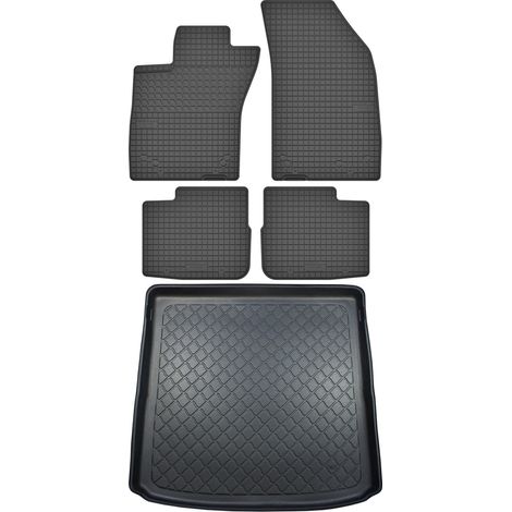 Fiat Tipo Kombi desde 02.2017 SET - Alfombrillas de goma para coche + alfombrilla para maletero
