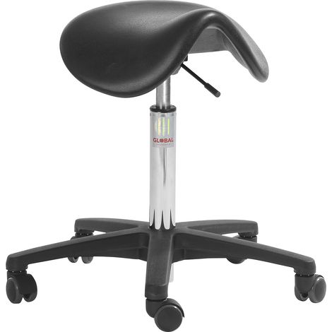 FRANKEL kaiserkraft, Tabouret avec assise selle, piétement en
