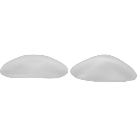 2 pièces Coussinets d'épaule en silicone adhésifs, anti-dérapants et réutilisables pour tenue parfaite (1/5)
