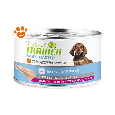 Trainer Dog Baby Starter Tacchino - Lattina 140 Gr -