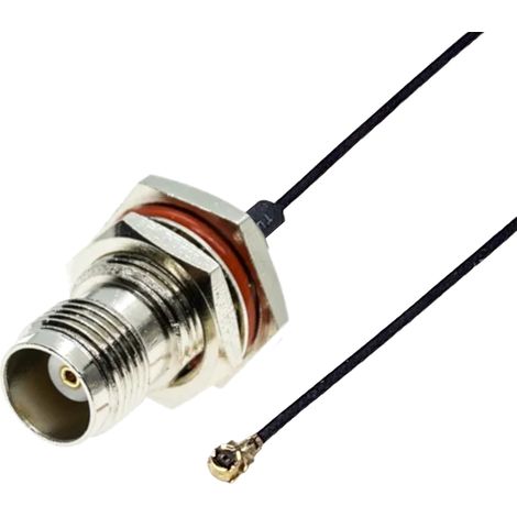 Pigtail MHF4 weiblich / TNC-Buchse BHF RF0.81 15cm