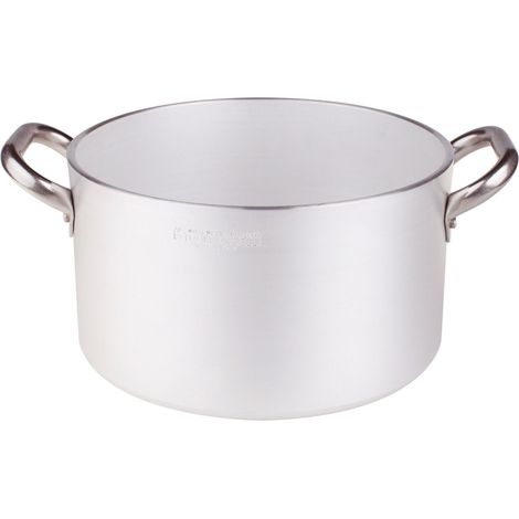 Pentole Agnelli ALMR110440 Casseruola Cilindrica Alta Radiante, Argento, 40 cm, 1 Pezzo