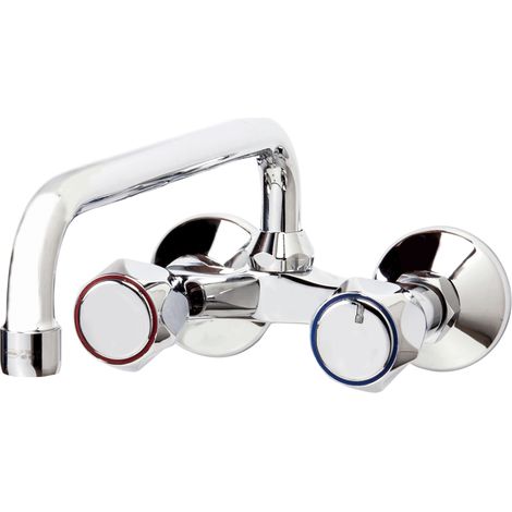 galindo grifo cocina bimando de pared elipse caño fundido 25 cm 3834000 (1/2)