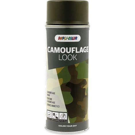 DUPLI-COLOR - Dupli-color camouflage  gris olive mat 400 ml