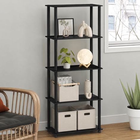 Étagères de Rangement à 5 Niveaux à Assemblage sans Outils, étagère de Rangement Ouverte, pour l'organisation et Le Rangement, Salon, Bureau à Domicile, Chambre à Coucher (1/5)