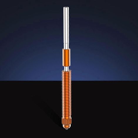 Creality K2 Plus 3D-Druckerzubehör „Unicorn“ K2P Schnellwechseldüse 0,4 mm Ganzmetall-Design Einfach zu