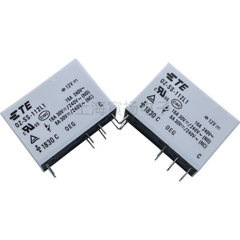 Original TE/Tyco OZ-SS-112L1 12V DC 16A High Power Relay OZ-SS-112L