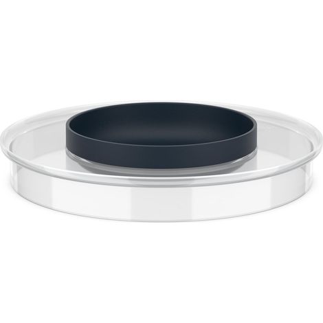 Couvercle Anti-éclaboussures Chef it - S'adapte au bol de préparation de 3L - Bol supplémentaire à l'intérieur - Pas d’éclaboussures, garde le plan de travail propre - 250 ml - Navy (1/5)