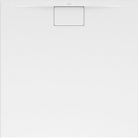 Villeroy & Boch – Receveur de douche carré 900x900x15mm – Acrylique blanc – Design ultraplat – Stabilité extrême avec armature en acier galvanisé (1/10)