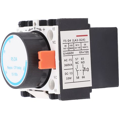Bloc de contacts auxiliaires du contacteur BERM, tension d'isolement 660 V, puissance nominale 33 W, module de contacts CA