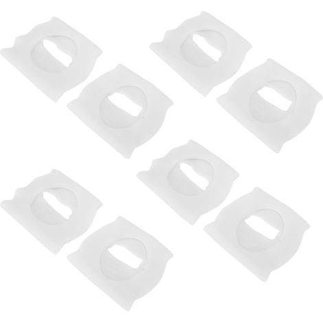 paires de coussinets orthopédiques SEBS pour le soutien de la voûte plantaire, pour femmes et hommes, correction du varus et du valgus, type O (blanc) (1/5)