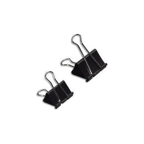 Pinces double clip - Double Clip - 51 mm - Écartement 20 mm - Boîte de 12