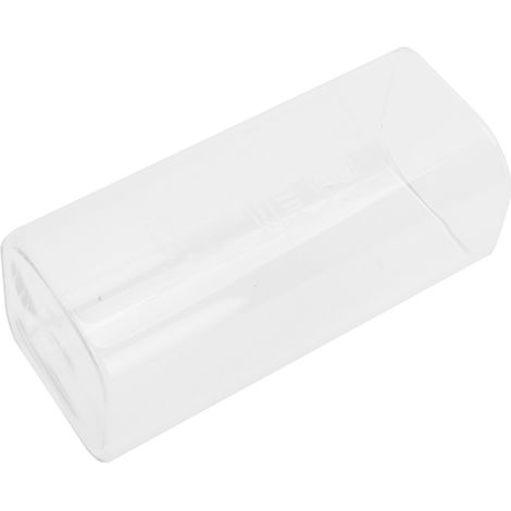 Verre à boire carré 400ml résistant à la chaleur pour lait, boissons, petit-déjeuner, motif couronne (1/5)