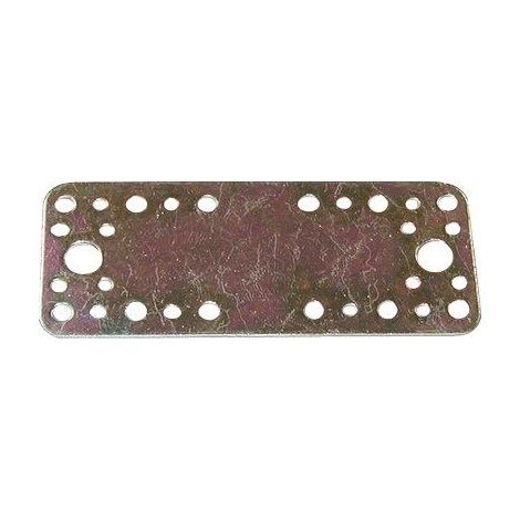 GIUNZIONE GAZEBO PESANTE DRITTA 791 - ZINCATA GIALLA S.MM 2,5 MM 170X65- 25 pezzi
