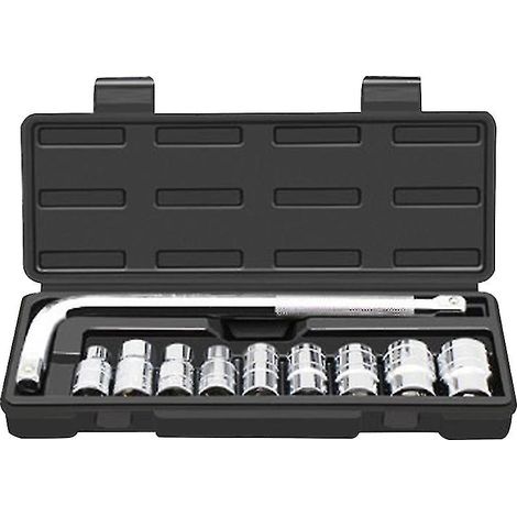 Coffret d'outils 1/2 po avec douilles, jeu de douilles à impact et clé en L portable (1/3)
