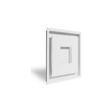 Grille d'air chaud MPR - 300 x 300 mm Blanc (1/2)