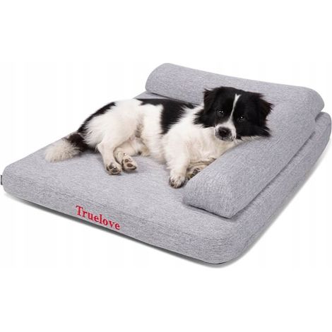 Cuccia per cani Truelove, divano, grigio chiaro, M (1/4)