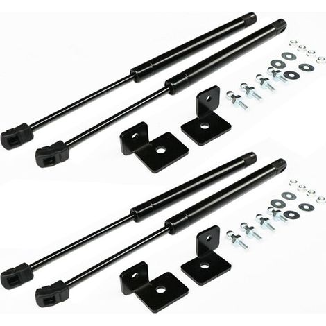 Amortiguadores de cuatro resortes de gas con soporte de caída para modelos Ford Ranger 2009-2021.