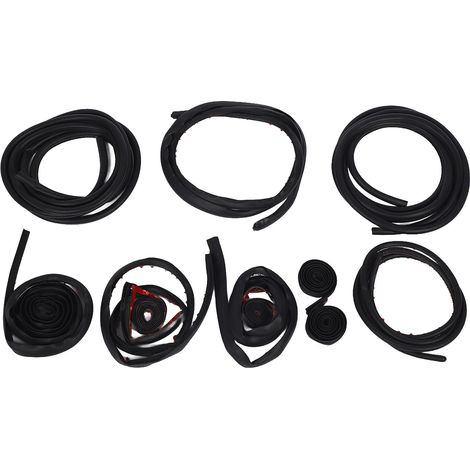Striscia di tenuta per portiere auto, striscia fonoassorbente per auto, kit di guarnizioni per portiere a forma di Y, strisce sigillanti per bagagliaio ad alta adesività, ricambio (1/5)