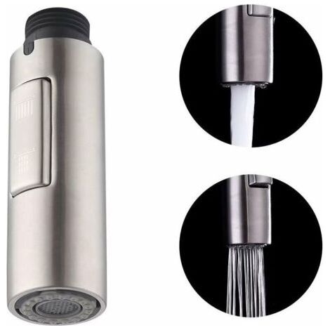 Embout Robinet Cuisine de Rechange DouchetteTête de Robinet Amovible Universelle (G1/2 (1/4)