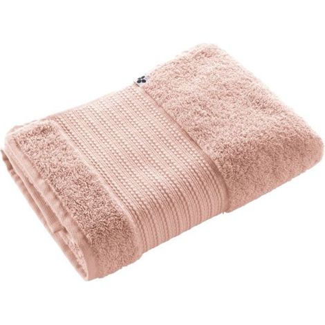 Drap de douche "Garance" 70 x 130 cm / 100% Coton Bio / 600 gr/m² l'Effet Papillon - Garance Rose Poudré - - Garance Rose Poudré - (1/3)