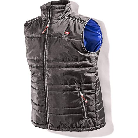 9337, Wattierte Steppweste EVO schwarz, Gr. S