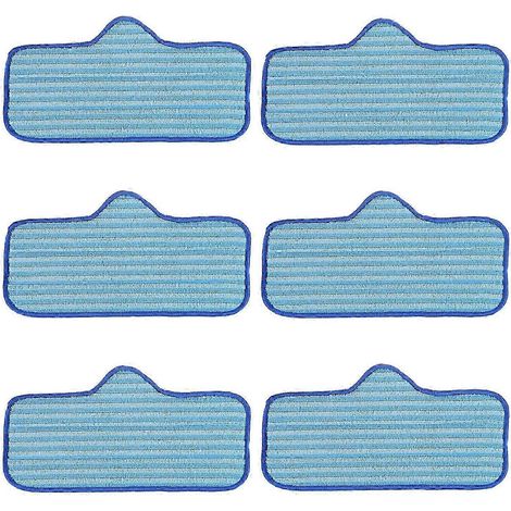 Lingettes de balai en microfibre réutilisables et lavables en machine pour un nettoyage efficace des sols en bois dur, carrelage et pierre 2025 (1/5)