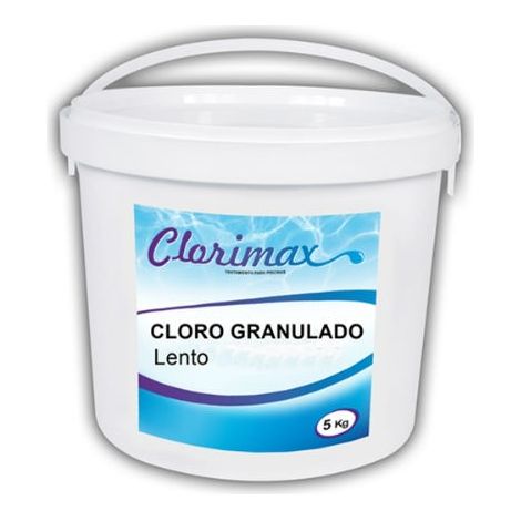 Chlore lent en granulés 5 kg - CLORIMAX