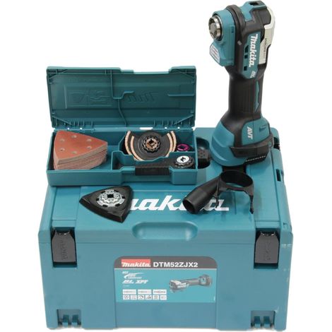 Multiherramienta inalámbrica Makita DTM52ZJX2