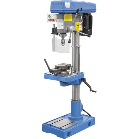 Trapano a colonna da ferro trifase trasmissione a cinghia 400v 15 kw Fervi t032 (1/5)