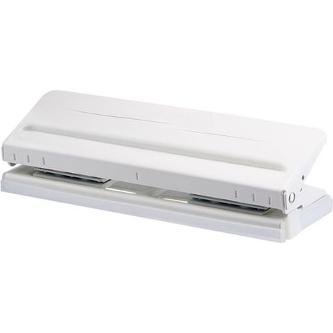 Perforatrice de bureau réglable KW-trio à 6 trous pour agenda/classeur à six anneaux A4, A5, A6 et B7 (capacité de 6 feuilles) (1/5)