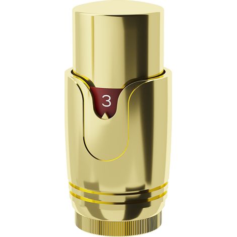 Mexen Uni-Term testa termostatica per radiatore, dorata - W900-000-50 (1/2)