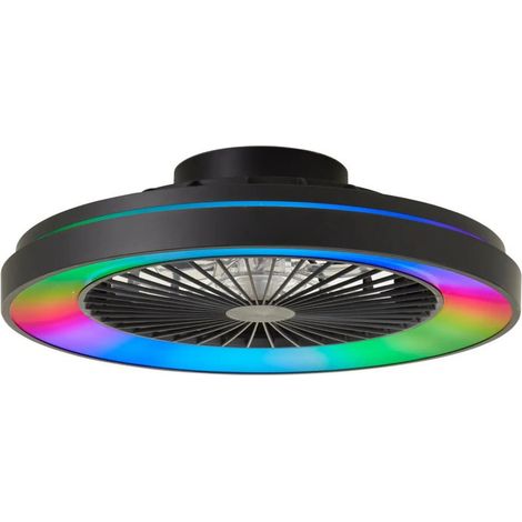 [NEUWERTIG] B-Ware Mazzaro Deckenleuchte Lampe LED Ventilator RGB Kunststoff Wohnzimmer Beleuchtung (1/2)