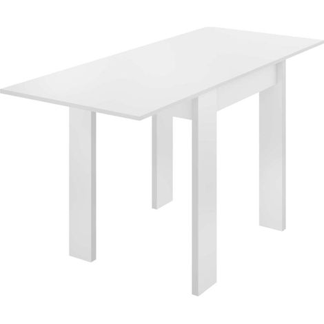 Mesa cocina Rila extensible acabado Blanco 77/ 79CM(Alto) 67/134 CM(Ancho)67CM(Fondo). . (1/5)